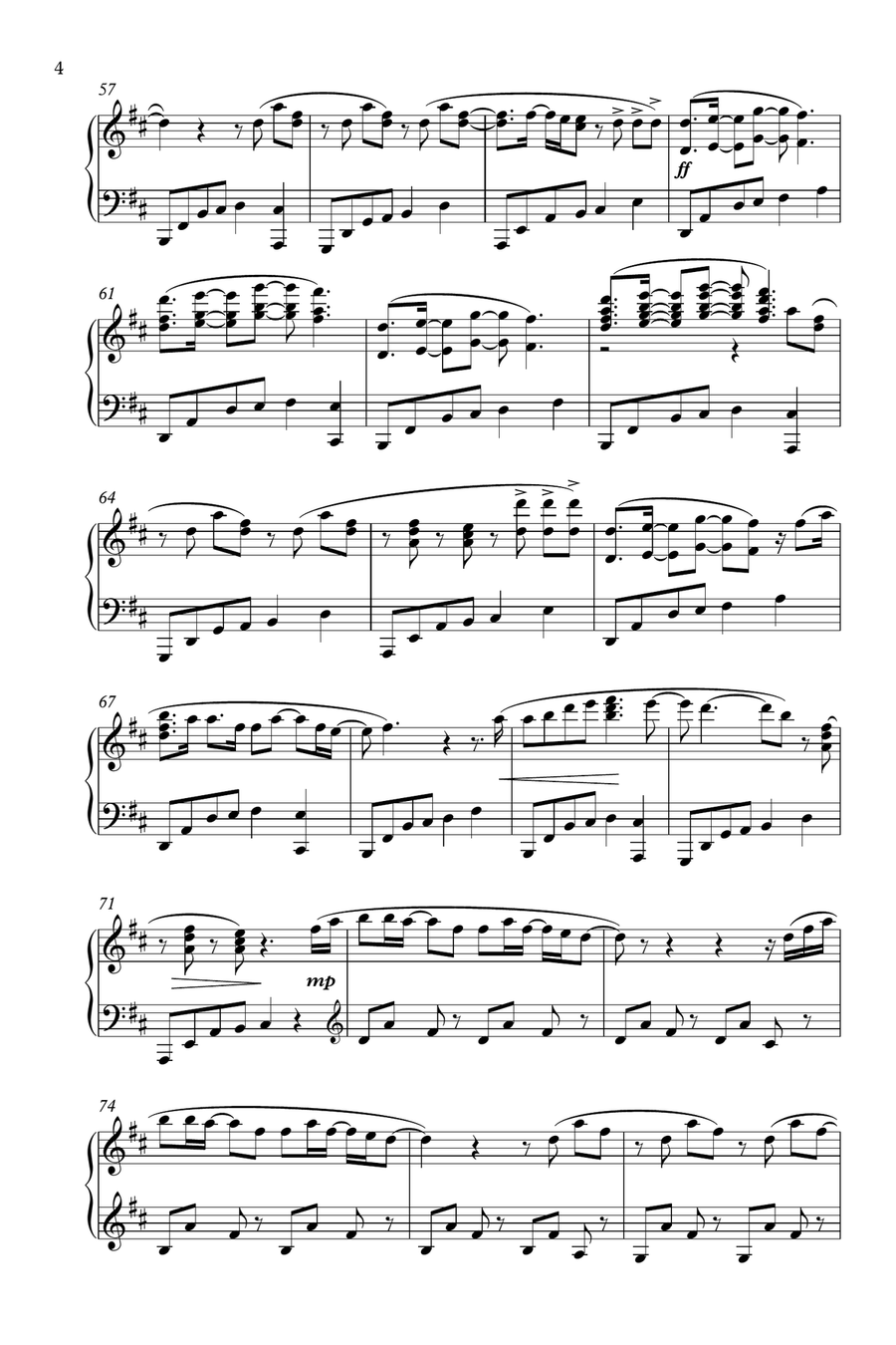 This Is Me This Is Me Harp scores gallery preview page 4