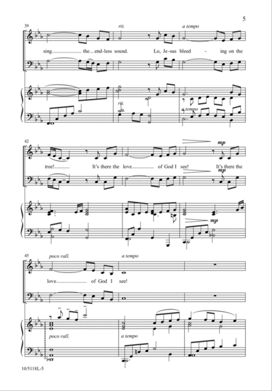 Behold the Love, the Grace of God 3-Part scores gallery preview page 6