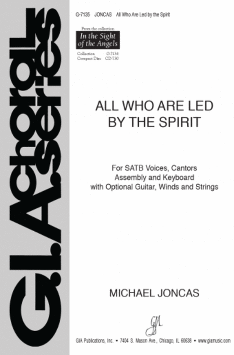 All Who Are Led by the Spirit - Guitar edition image number null