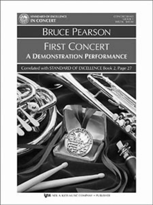Book cover for First Concert: A Demonstration Performance - Score