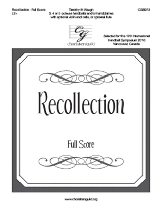 Recollection - Full Score