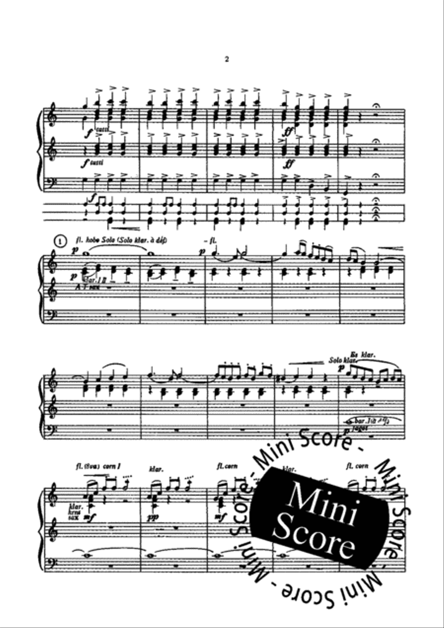 Giannina E Bernardone Concert Band scores gallery preview page 4