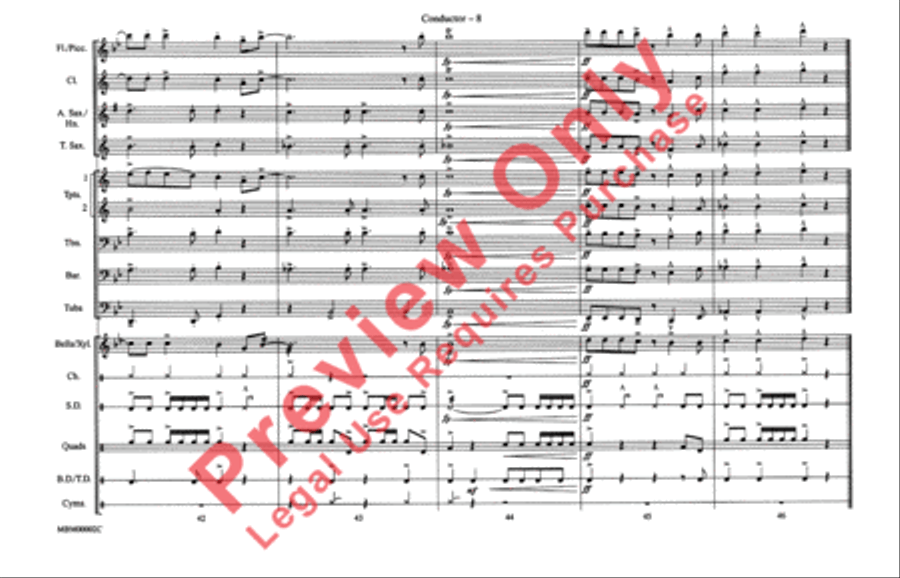 September September Marching Band scores gallery preview page 9
