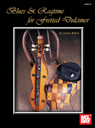 Book cover for Blues & Ragtime for Fretted Dulcimer