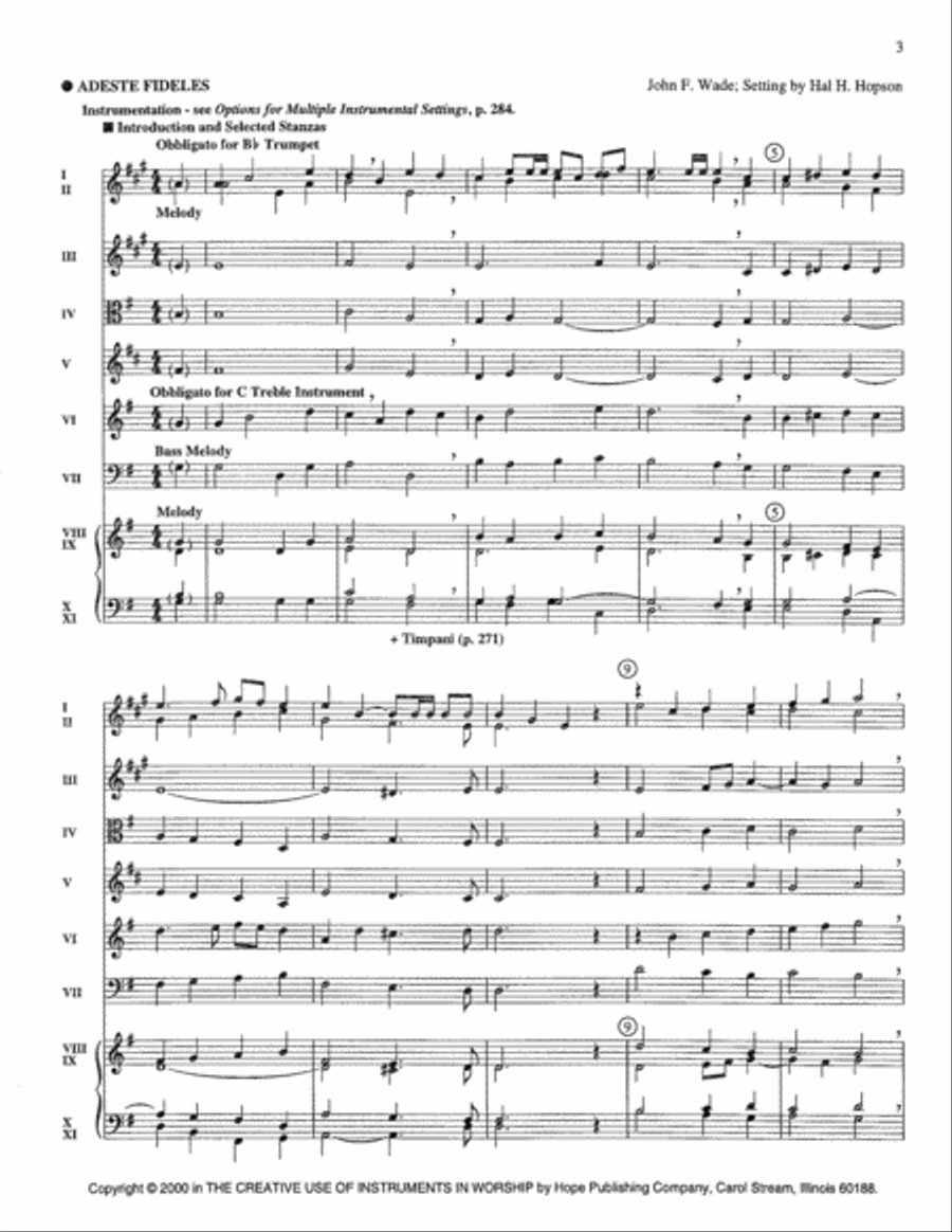 Creative Use of Instruments in Worship, The (Vol. 5) General Worship scores gallery preview page 3