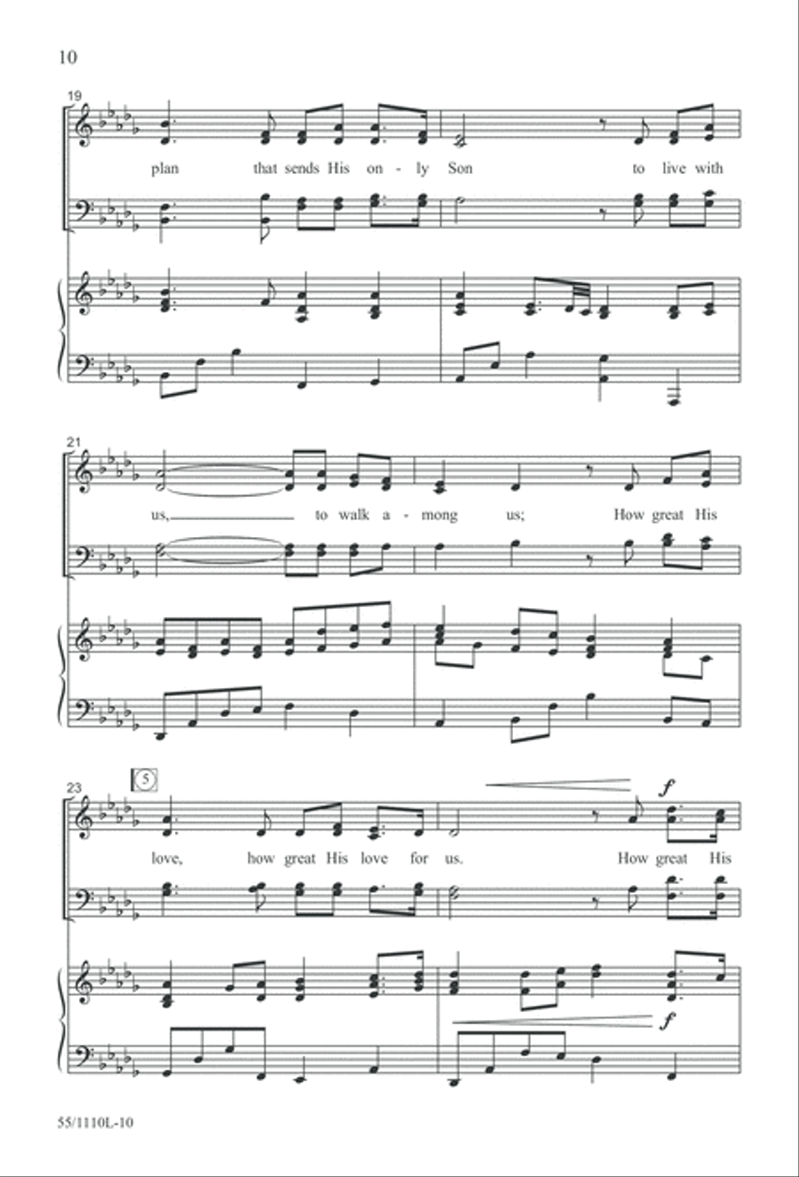 The Living Last Supper 4-Part scores gallery preview page 11