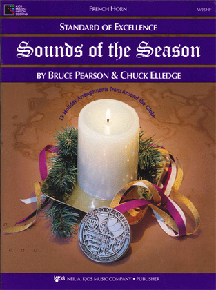 Book cover for Standard of Excellence: Sounds of the Season-French Horn
