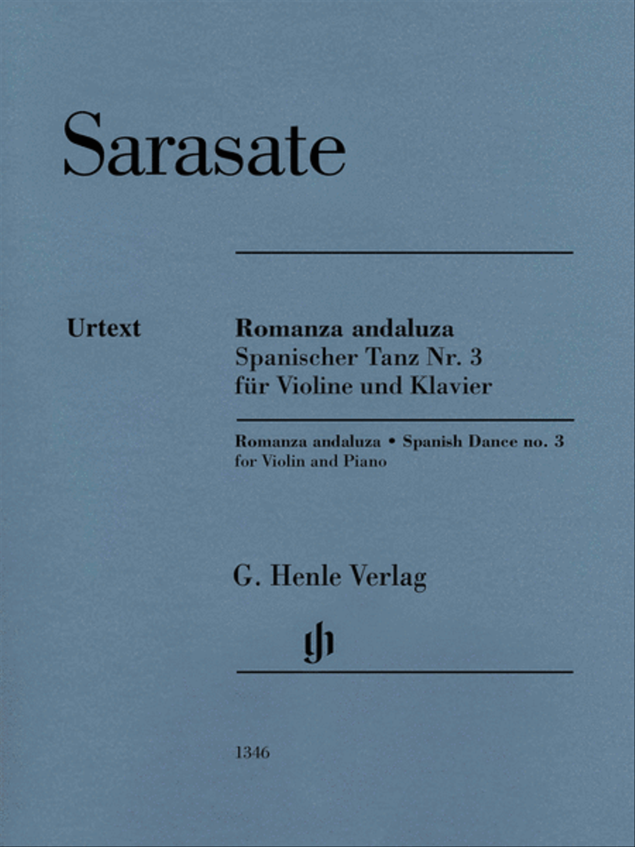 Romanza Andaluza (Spanish Dance No. 3) Op. 22 No. 1 Violin Solo scores gallery preview page 1