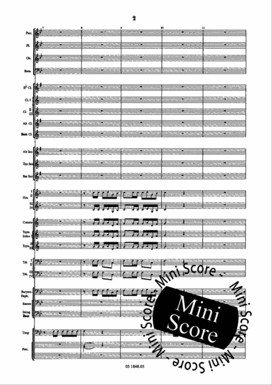 Summa Cum Laude Concert Band scores gallery preview page 8