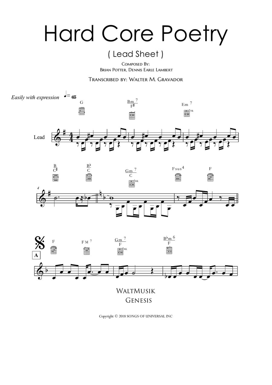 Hard Core Poetry Hard Core Poetry Small Ensemble scores gallery preview page 3