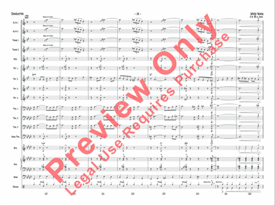 Work Song Jazz Ensemble scores gallery preview page 37