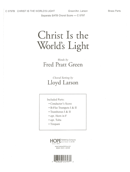 Christ Is the World's Light