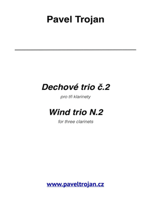 Pavel Trojan - Wind Trio N.2