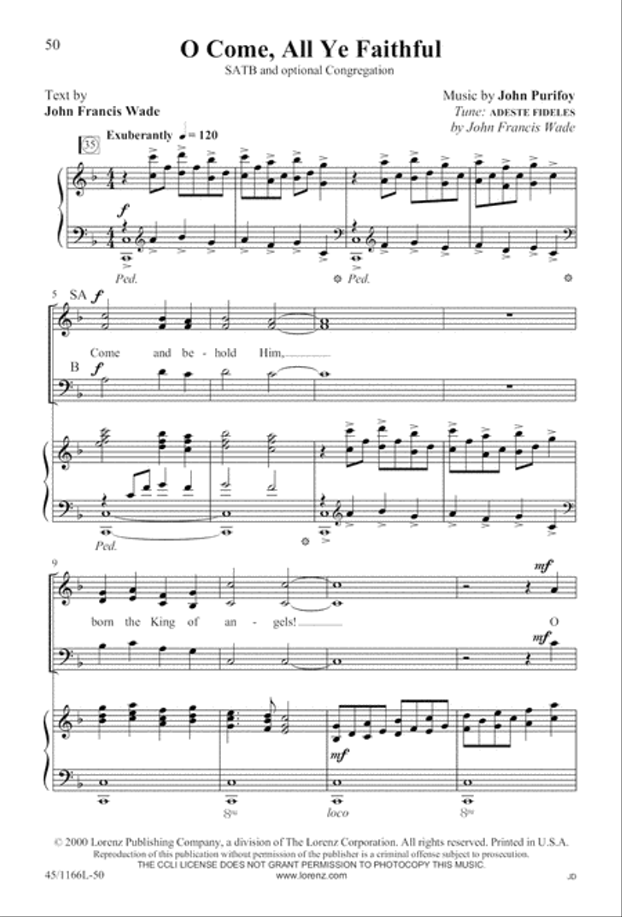 12 Carols for about 12 Singers 3-Part scores gallery preview page 51