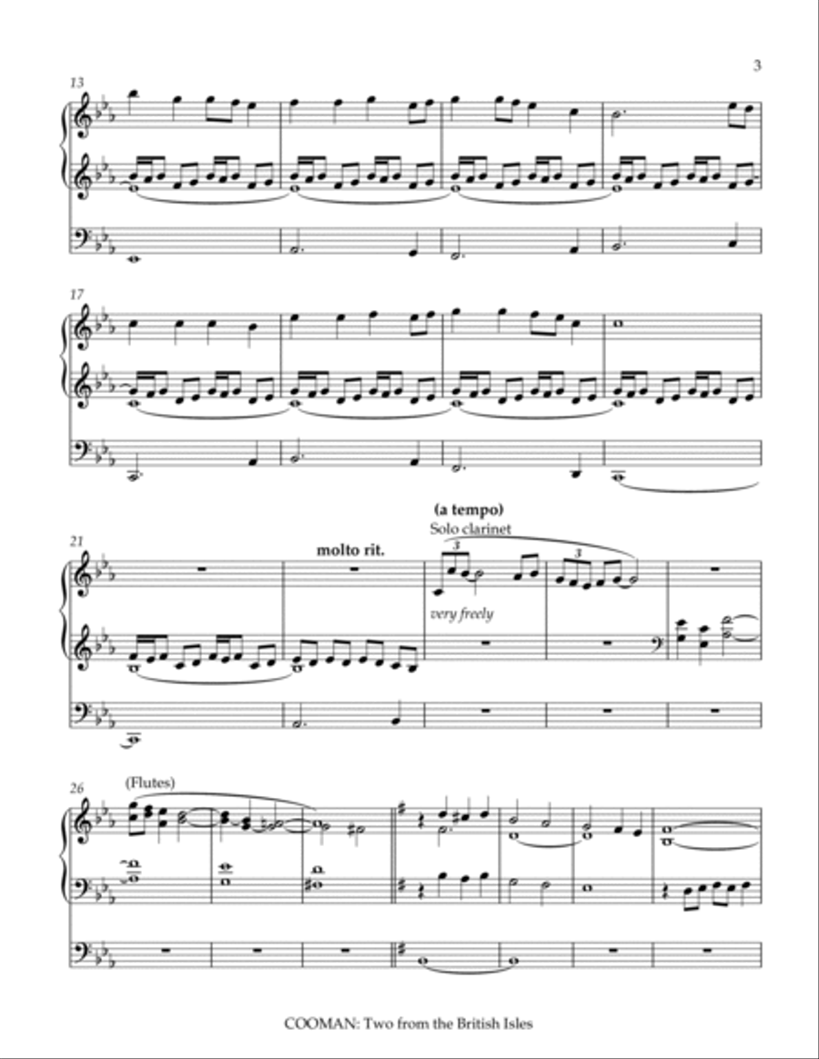 Two from the British Isles Organ Solo scores gallery preview page 3
