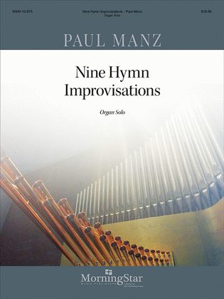 Book cover for Nine Hymn Improvisations