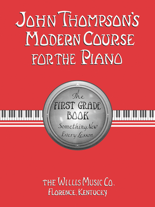 Book cover for John Thompson's Modern Course for the Piano – First Grade (Book Only)
