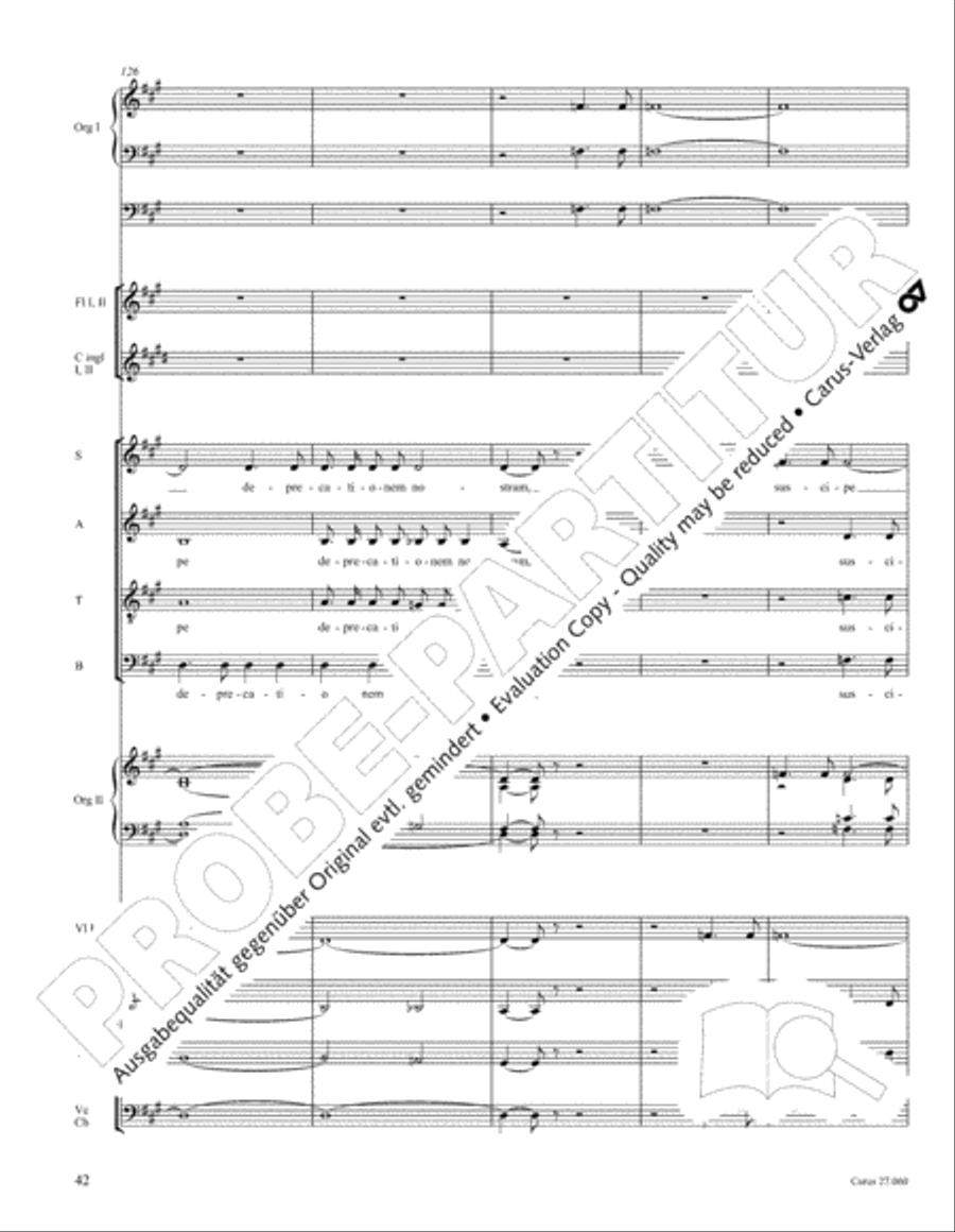 Messe a quatre voix 4-Part scores gallery preview page 53
