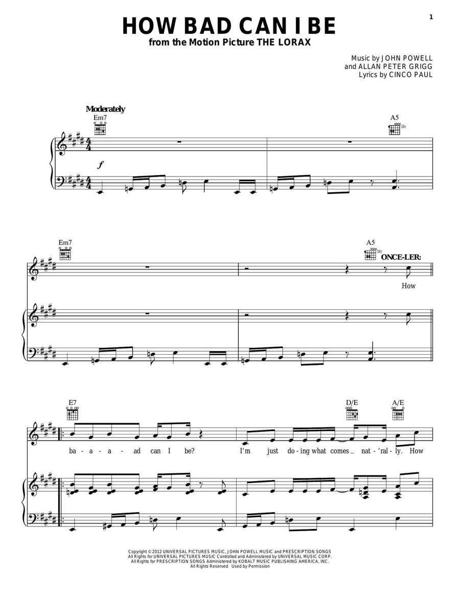 How Bad Can I Be Acoustic Guitar scores gallery preview page 1