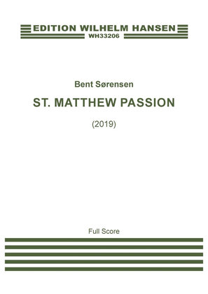 St. Matthew Passion (full Score)
