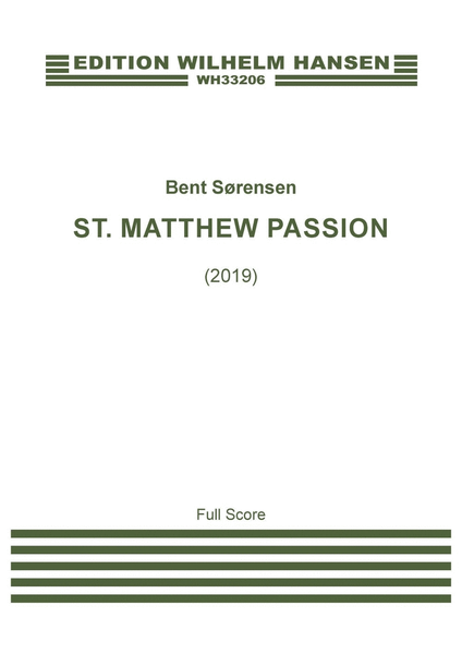 St. Matthew Passion (full Score)