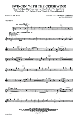 Swingin' with the Gershwins!: Trumpet 1