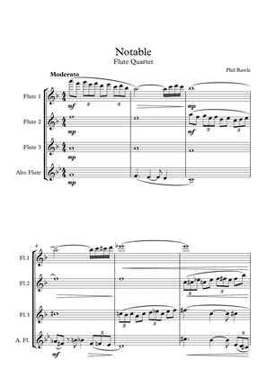 Notable - Flute Quartet
