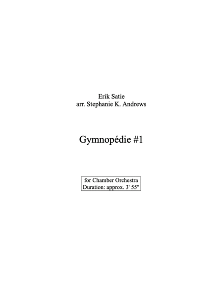 Gymnopédie #1 image number null