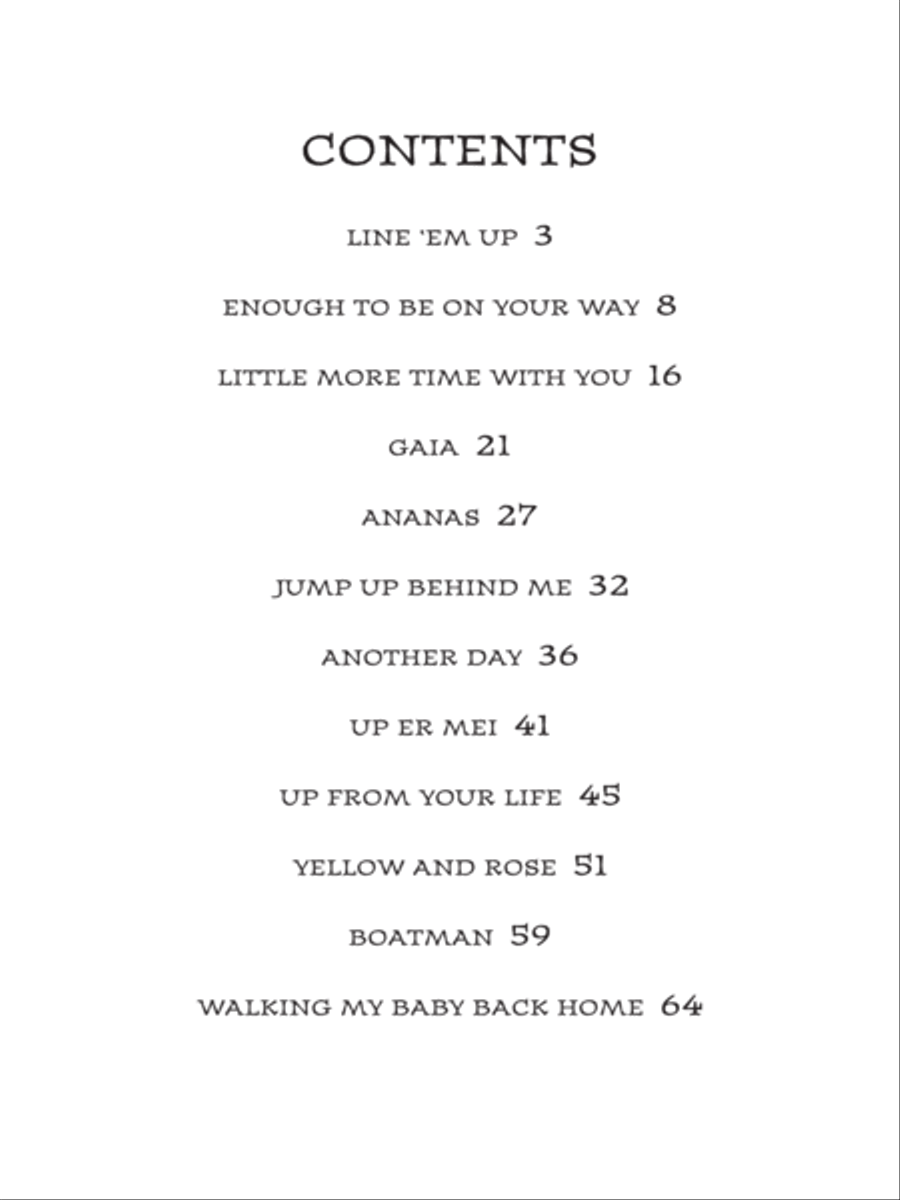 James Taylor -- Hourglass Piano, Vocal, Guitar scores gallery preview page 5