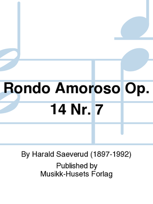 Book cover for Rondo Amoroso Op. 14 Nr. 7