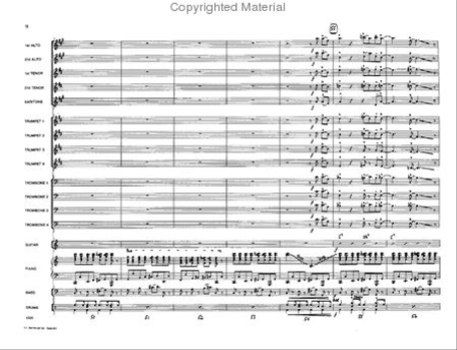 Piano Power Jazz Ensemble scores gallery preview page 9