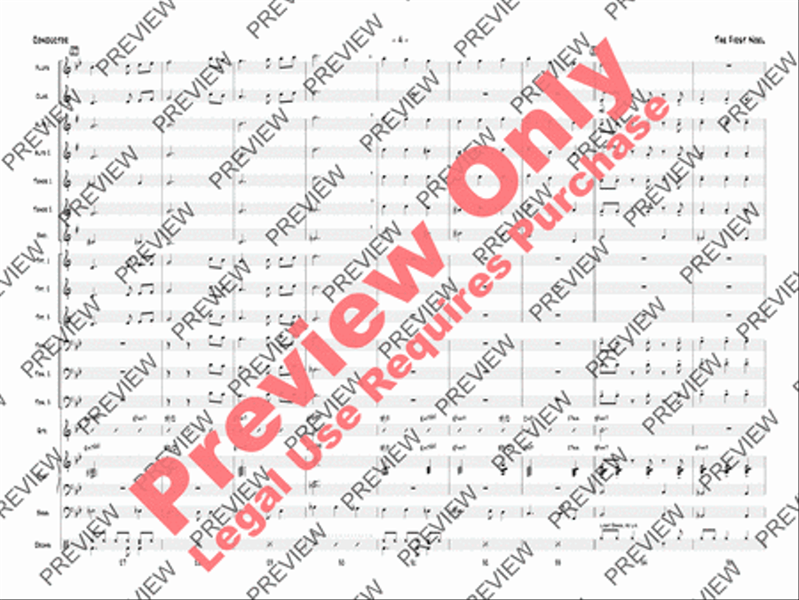 The First Noel Jazz Ensemble scores gallery preview page 7