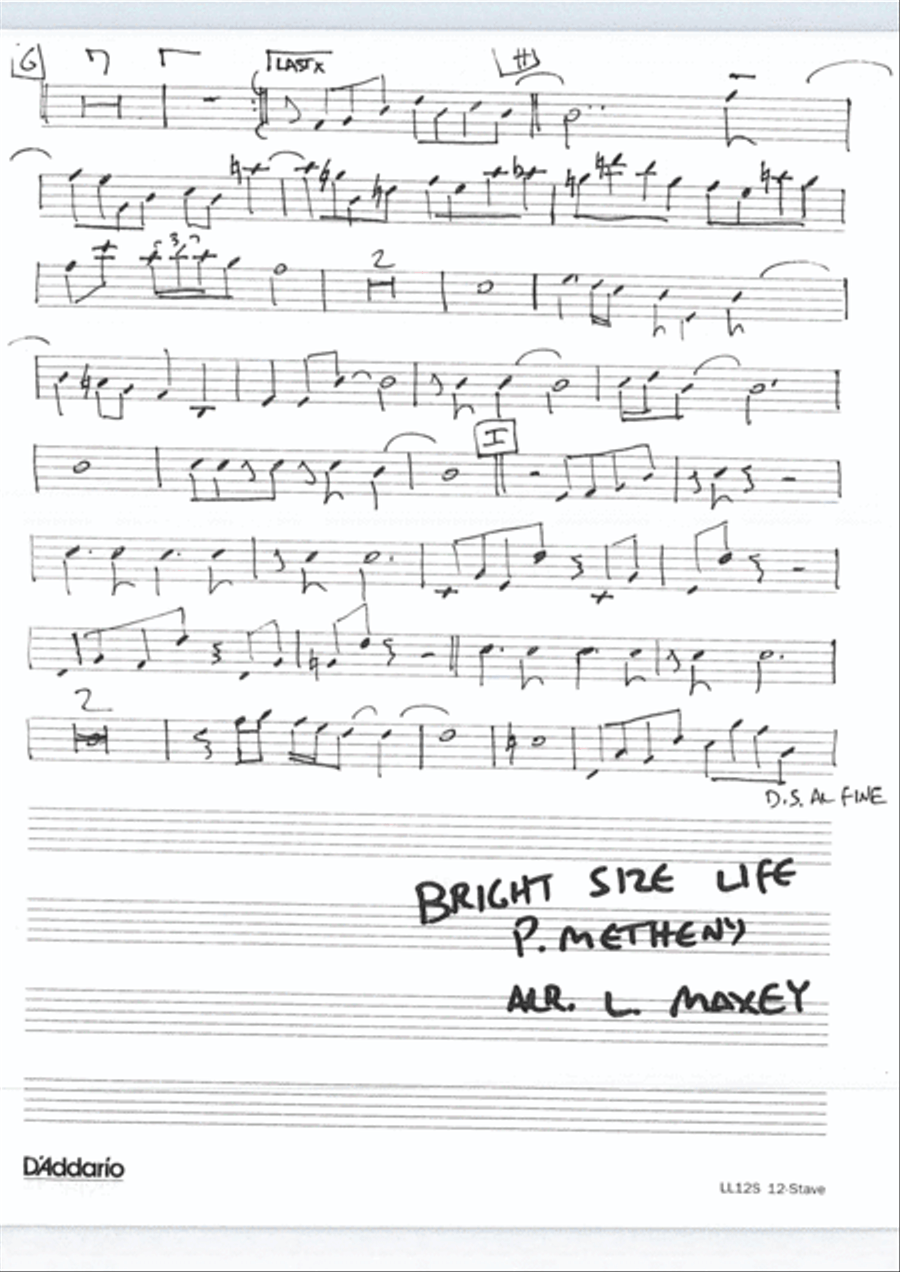 Bright Size Life Jazz Ensemble scores gallery preview page 3