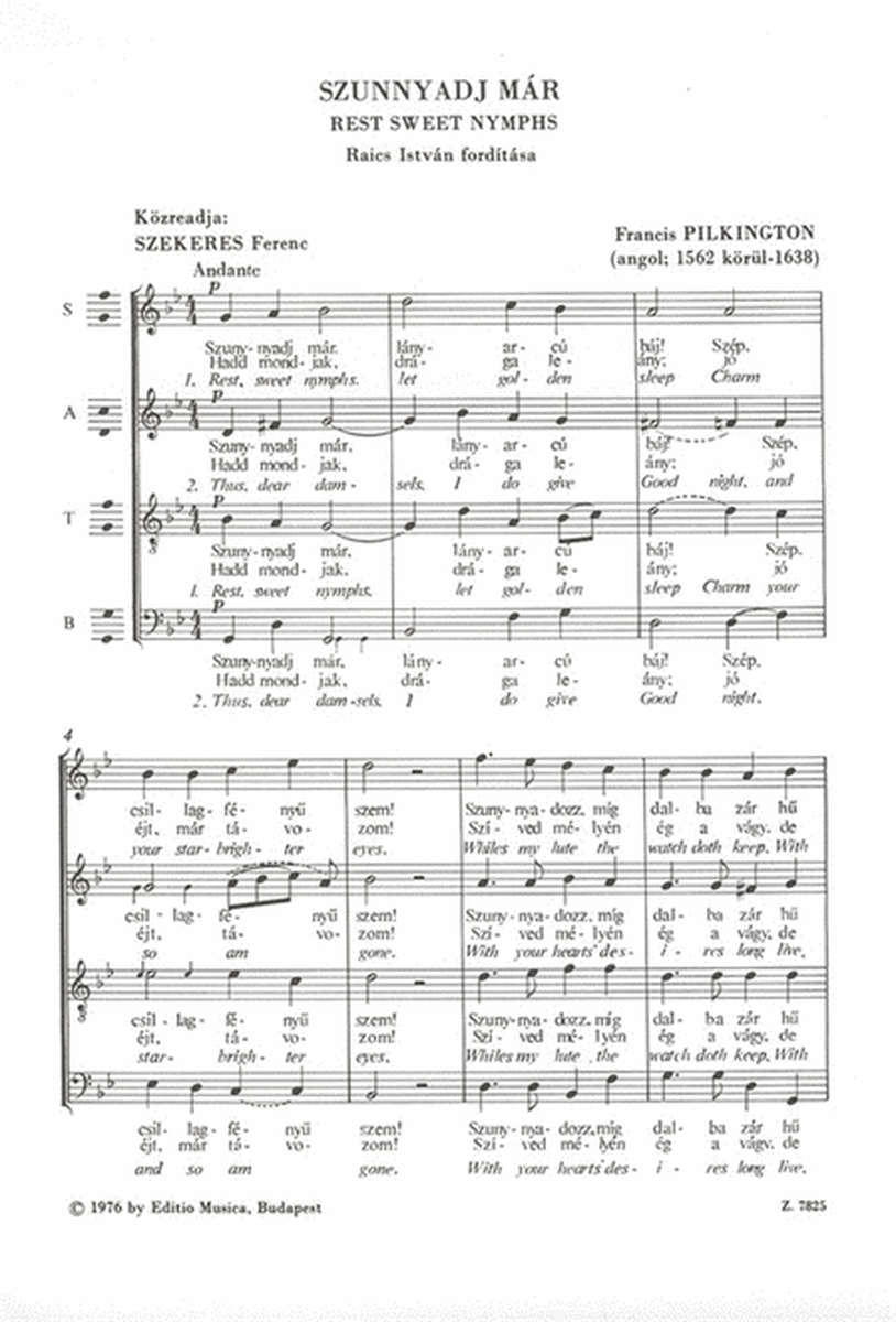 Old Masters' Mixed Choruses V25