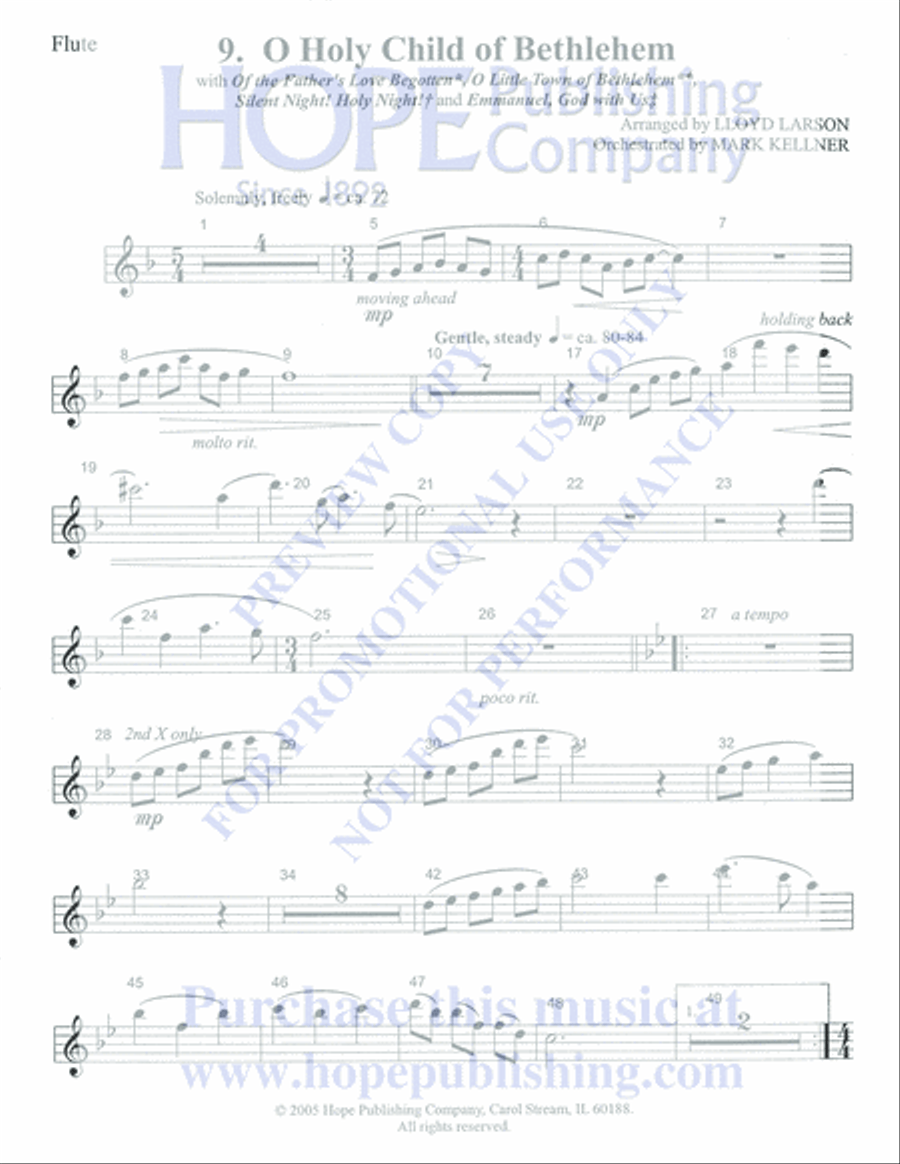 Emmanuel Emmanuel Orchestra scores gallery preview page 166