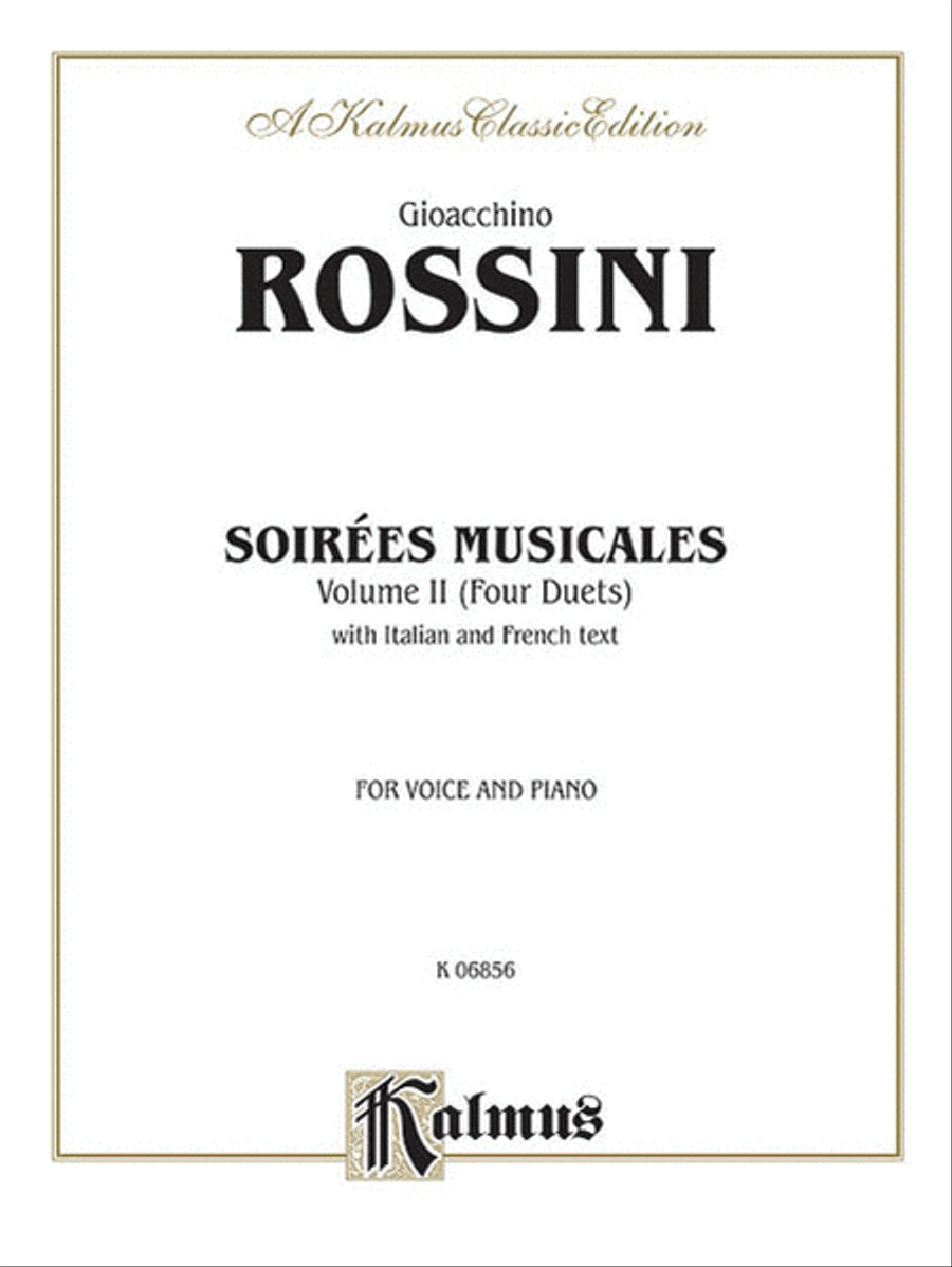 Soirees Musicales (4 Duets), Volume 2 Voice scores gallery preview page 1