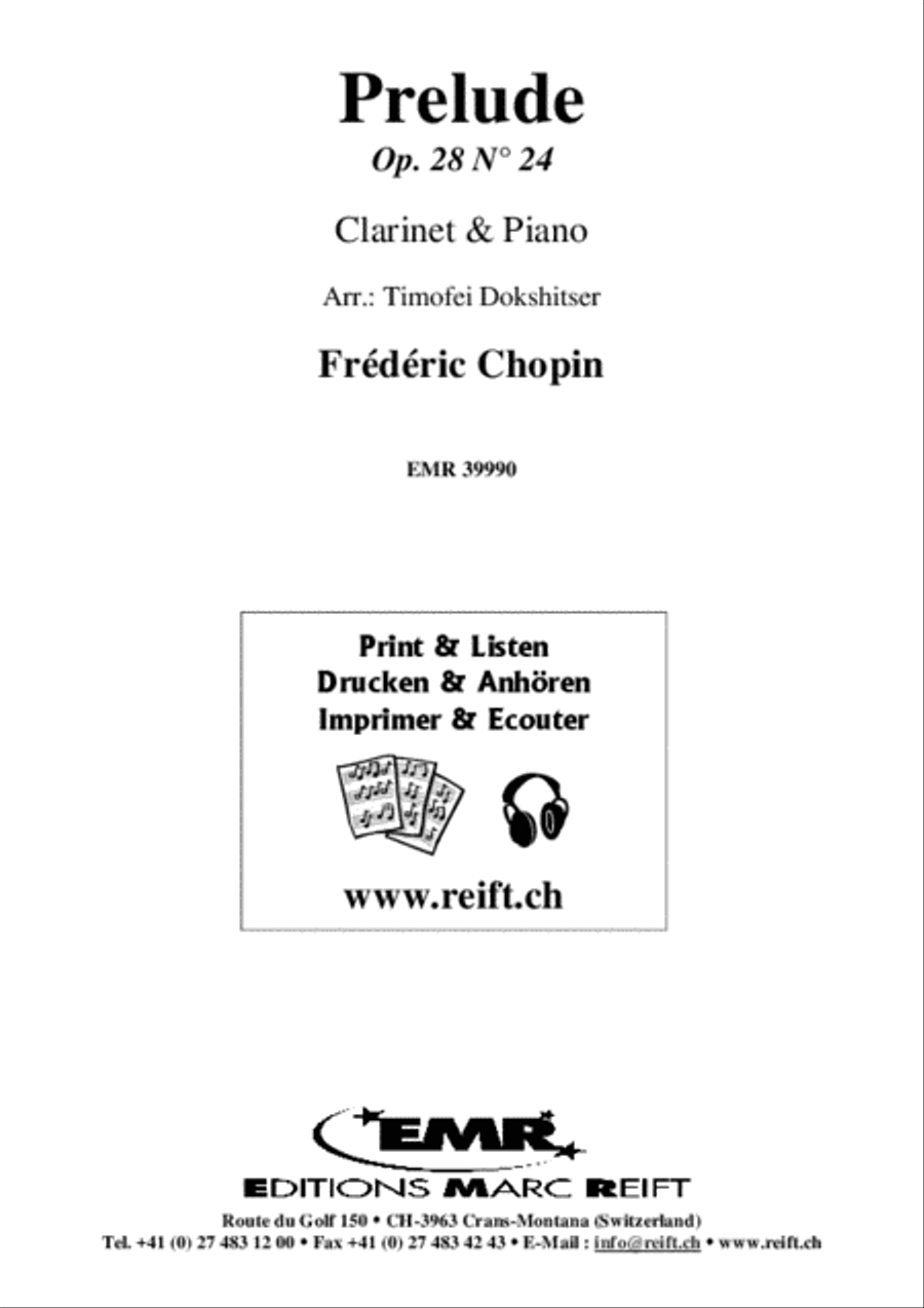 Prelude Clarinet Solo scores gallery preview page 2