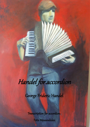 Book cover for Handel for accordion