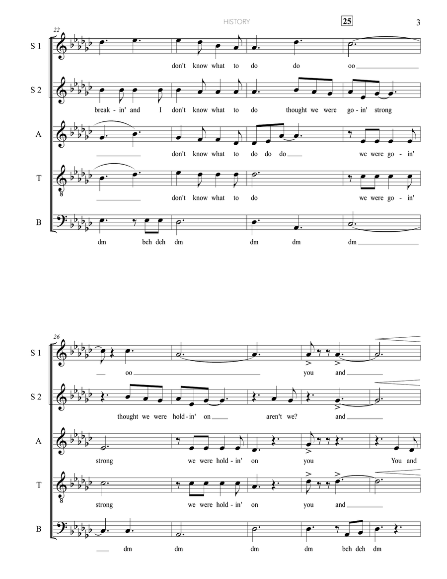 History 4-Part scores gallery preview page 3