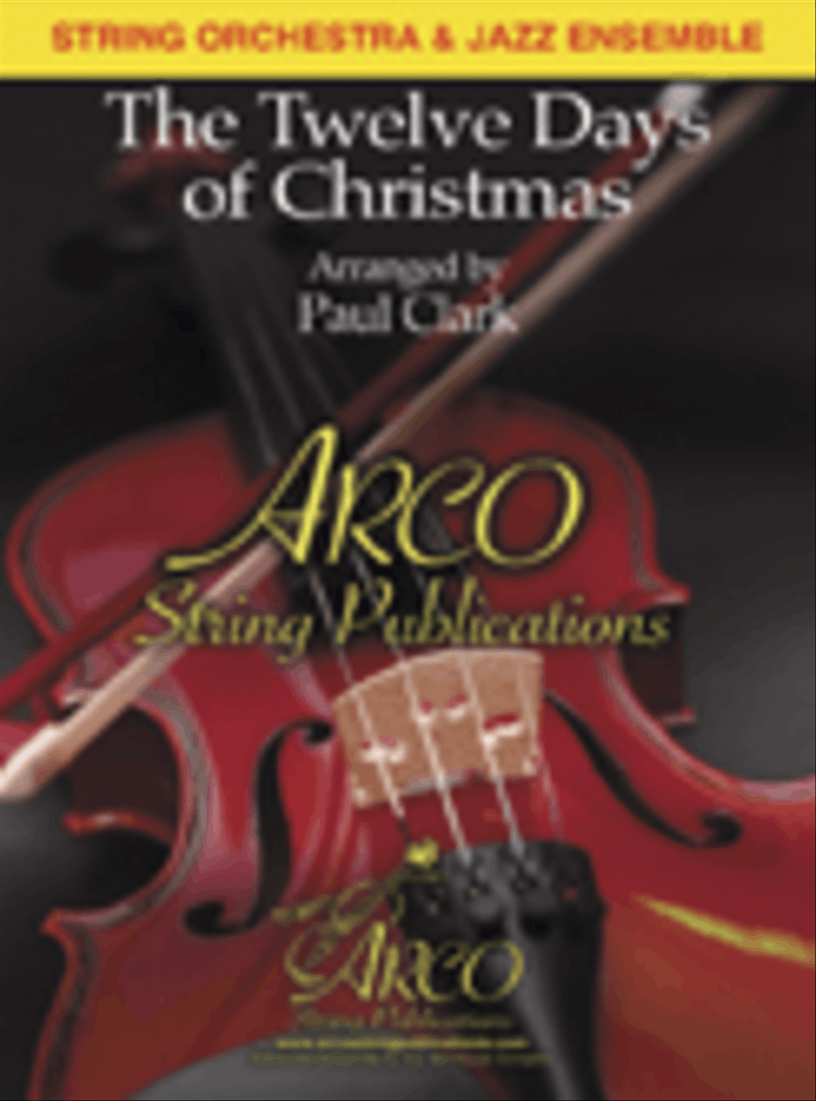 The Twelve Days of Christmas Jazz Ensemble scores gallery preview page 1
