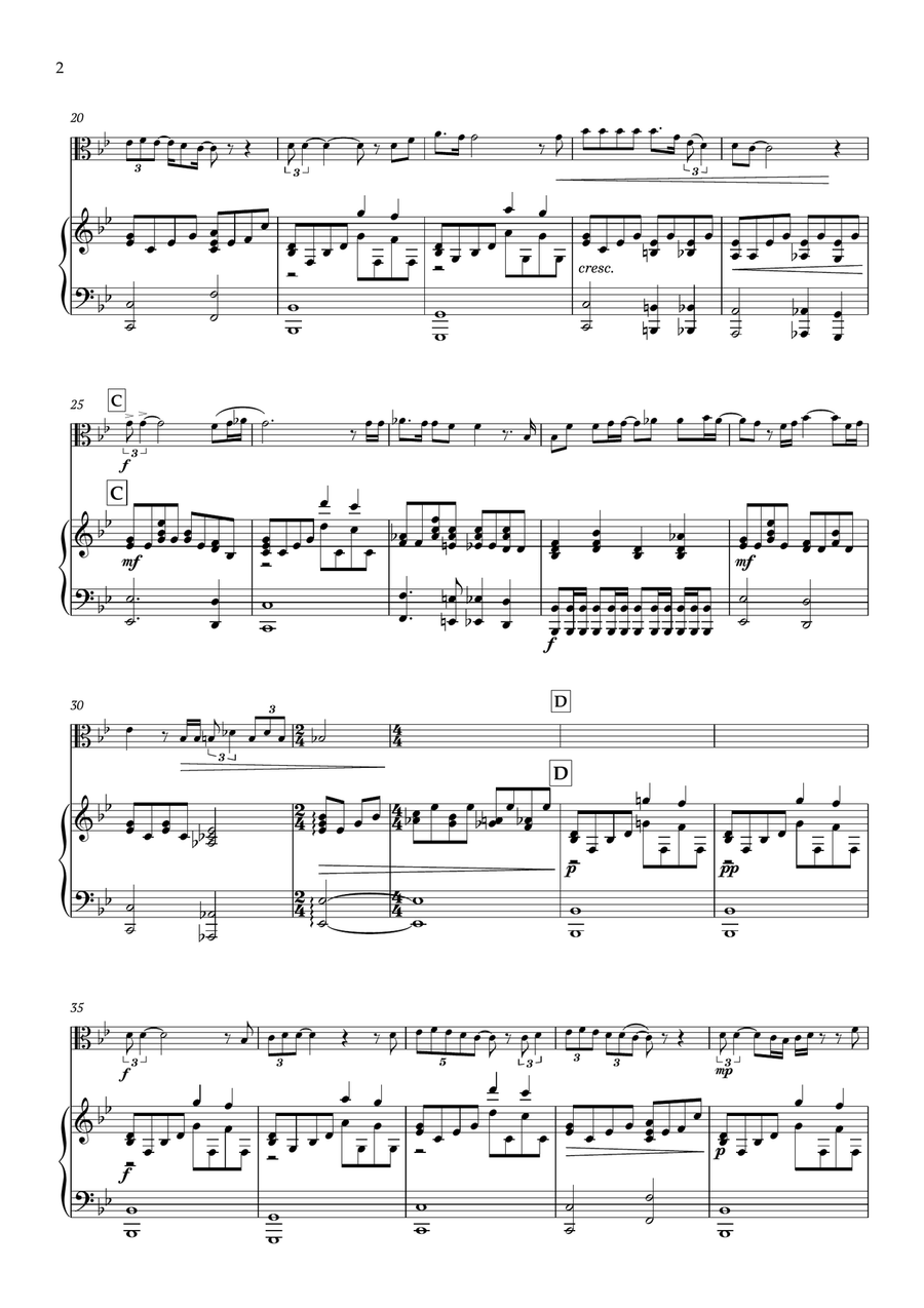 Bohemian Rhapsody Piano scores gallery preview page 3