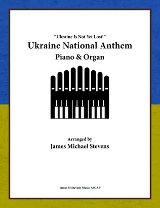 Book cover for Ukraine National Anthem - Piano & Organ