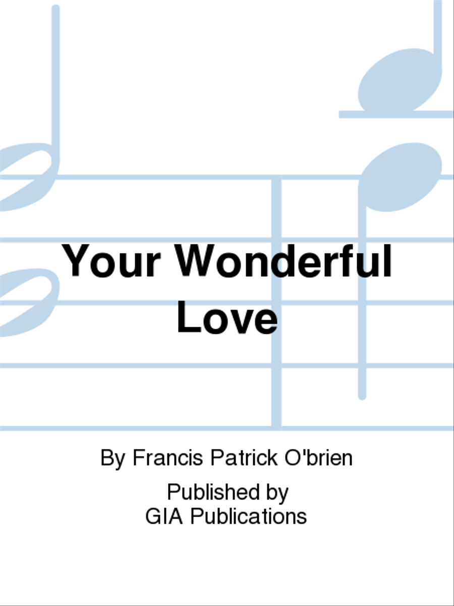 Your Wonderful Love Your Wonderful Love CD scores gallery preview page 1