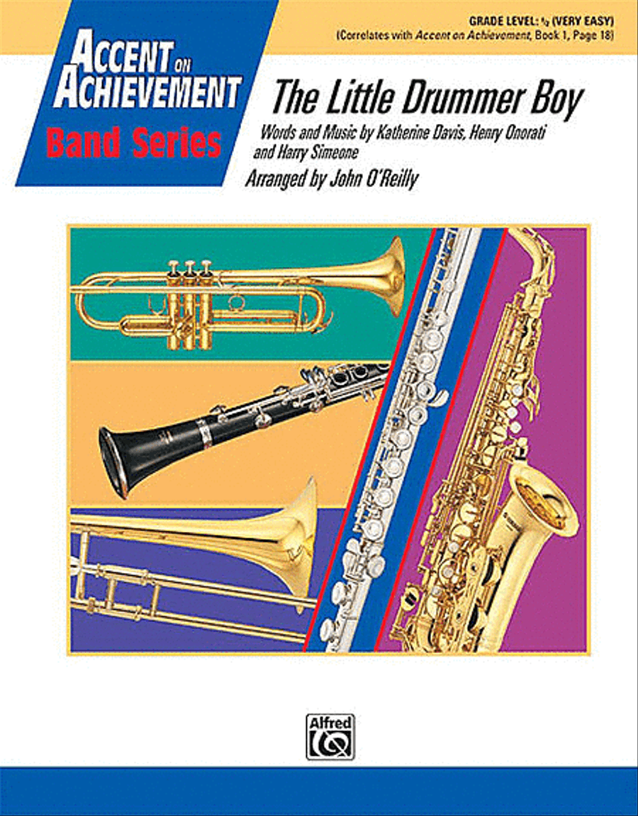 The Little Drummer Boy The Little Drummer Boy Concert Band scores gallery preview page 1