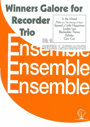 Winners Galore Recorder Trios Book 2