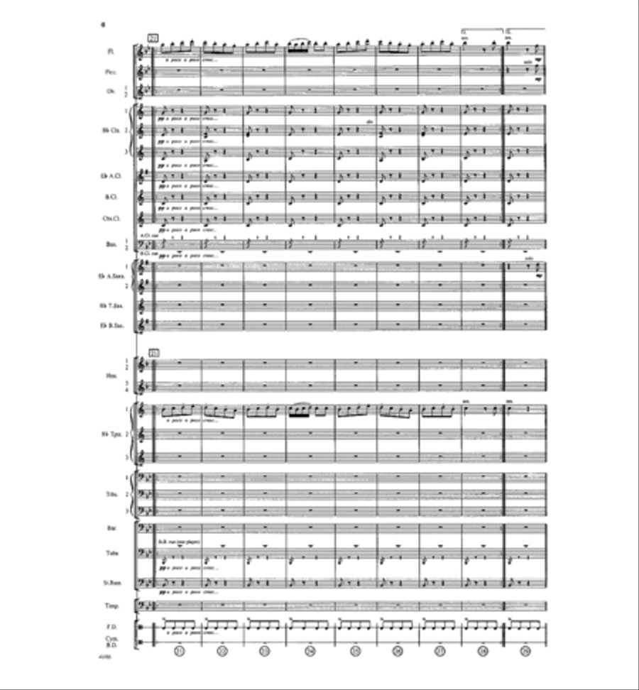 Farandole Farandole Concert Band scores gallery preview page 6