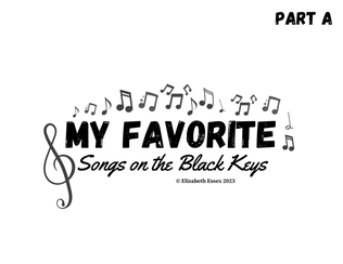 Book cover for My Favorite Songs on the Black Keys - Part A