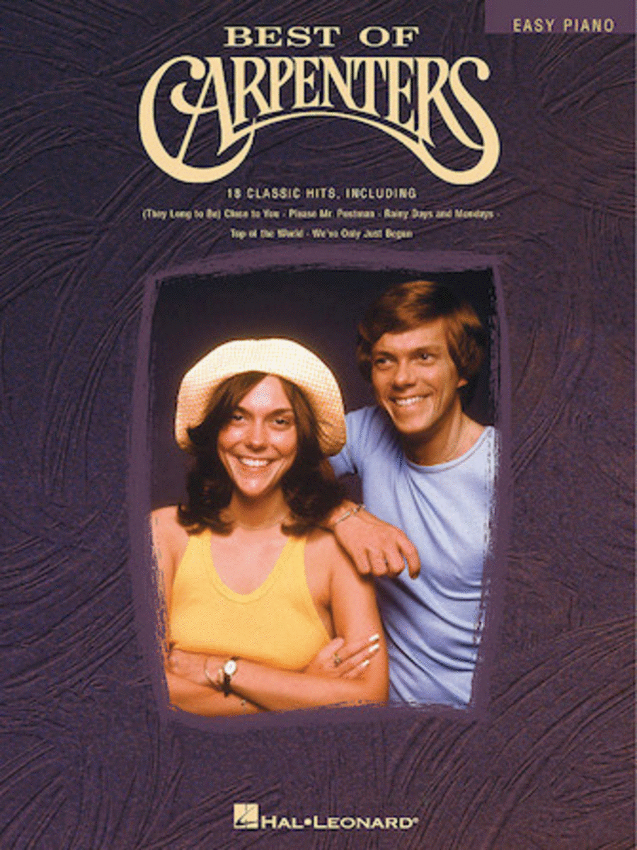 Best of Carpenters Easy Piano scores gallery preview page 1