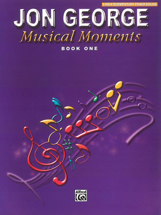 Book cover for Musical Moments, Book 1