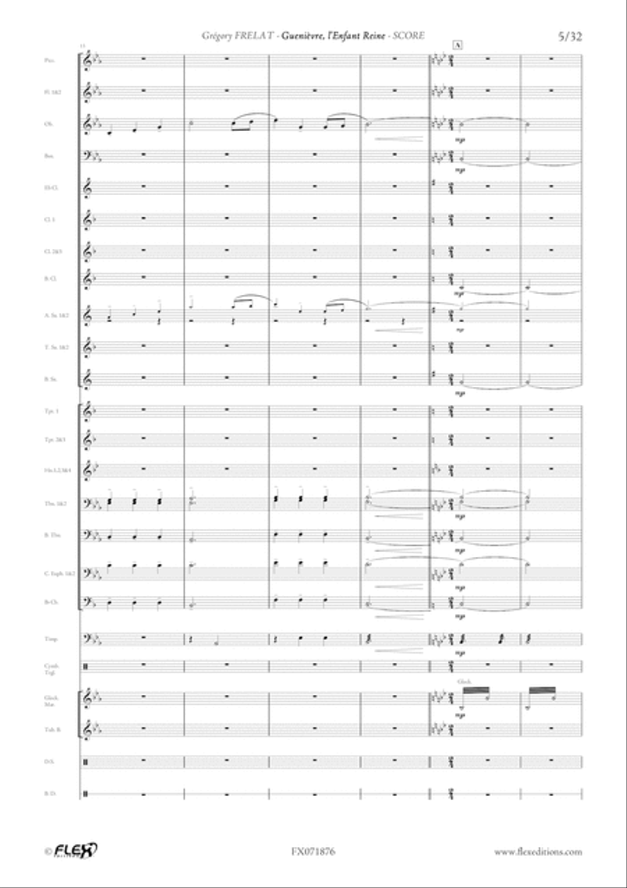 Guenievre 4-Part scores gallery preview page 5
